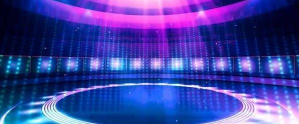Virtual Entertainment Studio Set Background Virtual Entertainment Studio Set Background